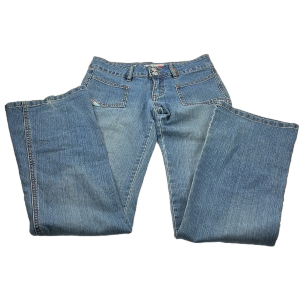 Diesel mid-rise y2k straight leg denim jeans size 28